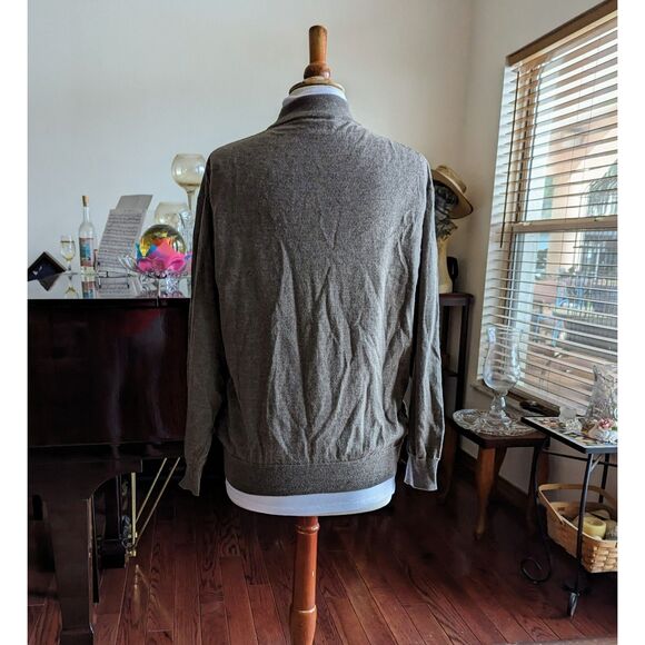 Fiji Made in Italy wool mock neck pullover lightweight sweater   SZ M - Picture 7 of 9